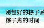 刚包好的粽子煮多久才会熟 刚包好的粽子煮的时间