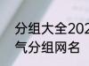 分组大全2022最新版的 高冷二字霸气分组网名