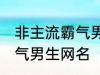 非主流霸气男生网名 好听的非主流霸气男生网名