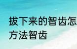 拔下来的智齿怎么保存 拔下来的保存方法智齿